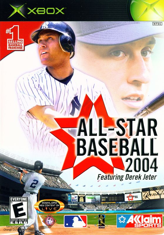 All-Star Baseball 2004 box art for Xbox